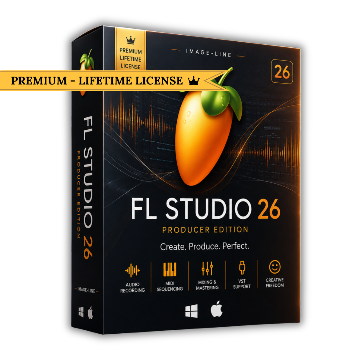 FL Studio 26 Producer Edition - Lifetime License Software for Windows & macOS (Instant Download)