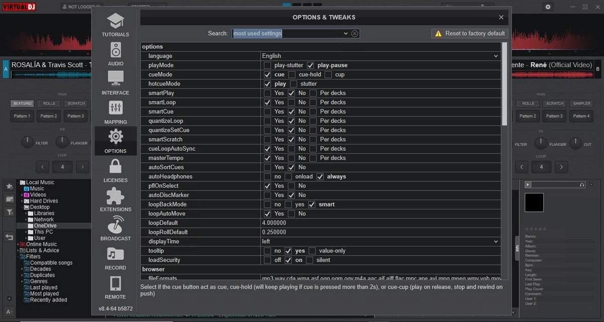 Virtual DJ 2025 Pro Infinity v8.5 Lifetime License Instant Download
