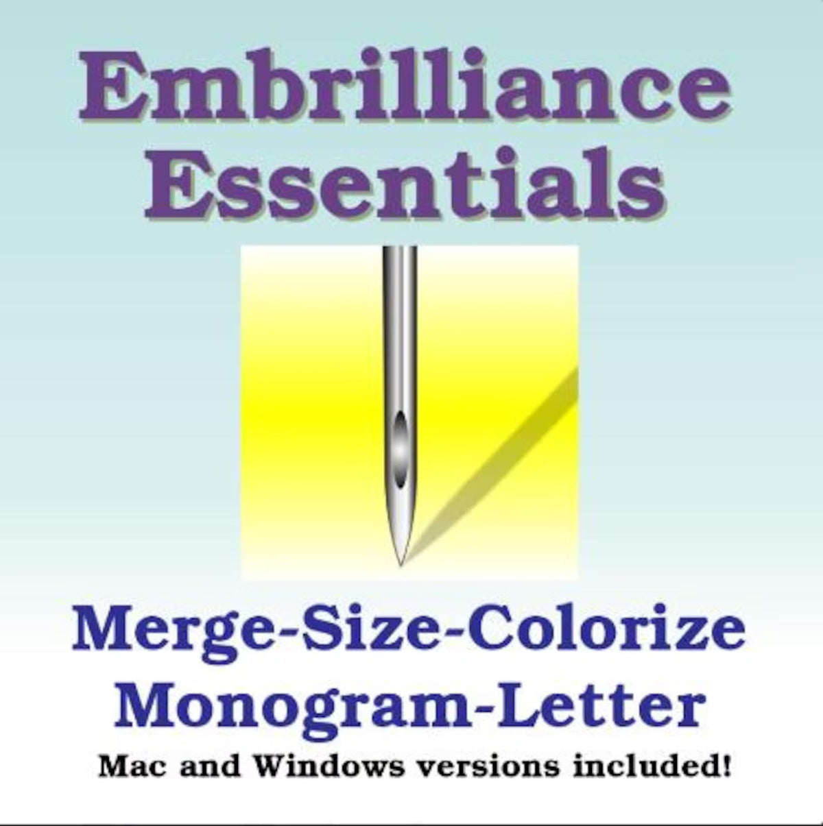 EMBRILLIANCE Essentials - Embrilliance Software, Embroidery Software, Design Editing Software, Embrilliance Software, Resizing Software